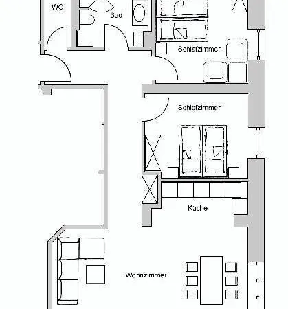 Lägenhet Ferienwohnung-am-kurpark-wohnung-2-90qm